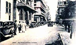 Oran - Rue Alsace-Lorraine - Poste
